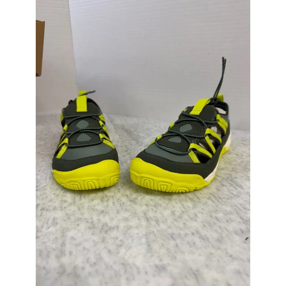 Jack Wolfskin Villi Sandal Kids Sz 3.5 Slate Green Hiking Shoes 4056881-4136-350